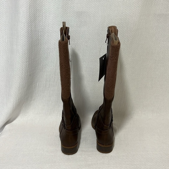 LifeStride Xtrovert Wide Calf Brown Riding Boot size 5.5 - Picture 6 of 13